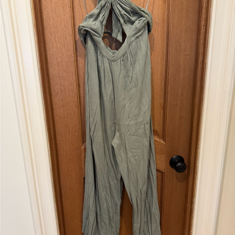 Chic Olive Jumpsuit